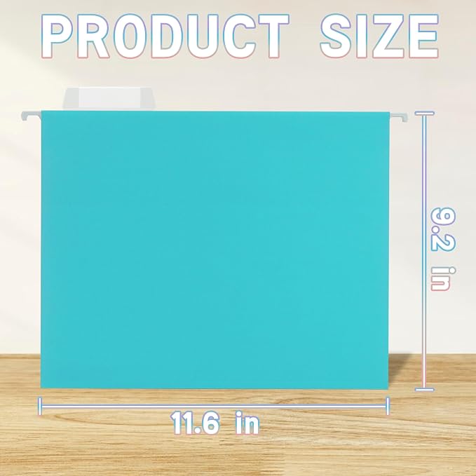 25 Packs Hanging File Folders - Image 2
