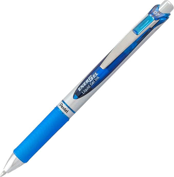 Pentel EnerGel Deluxe RTX Gel Ink Pens, 0.7 Millimeter Metal Tip - Image 2