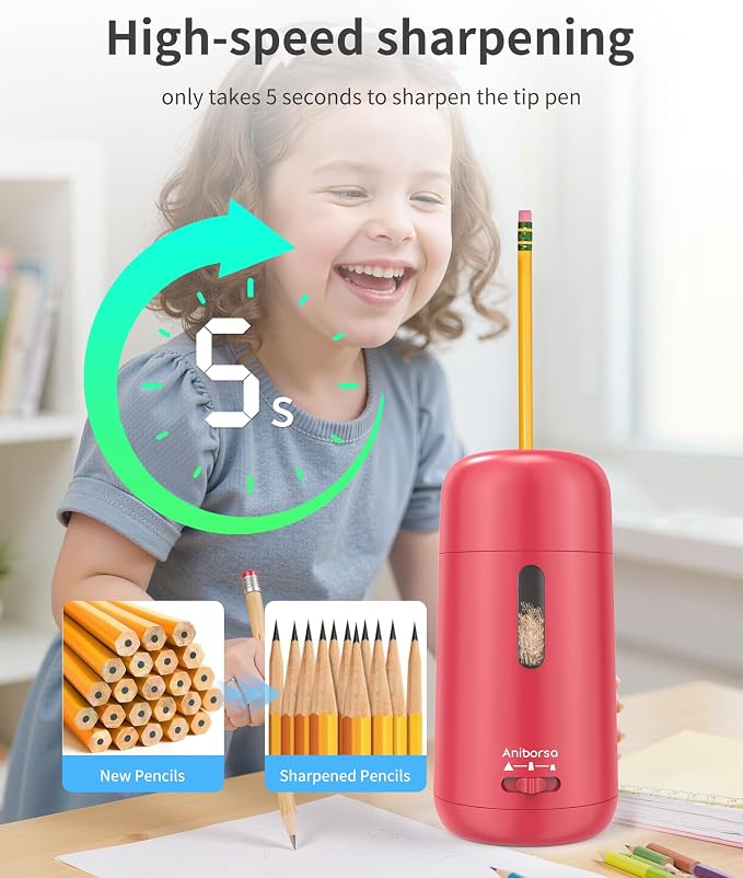 Automatic Electric Pencil Sharpener - Image 4