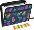 Iridescent Pineapple Accordion File Organizer Expanding Document Folder by Unknown