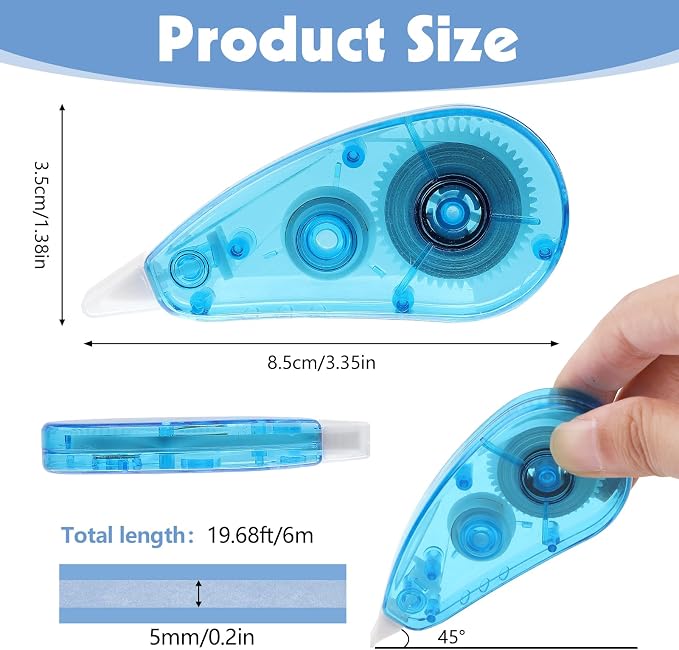 BESARME 12 Pack Correction Tape - Image 2