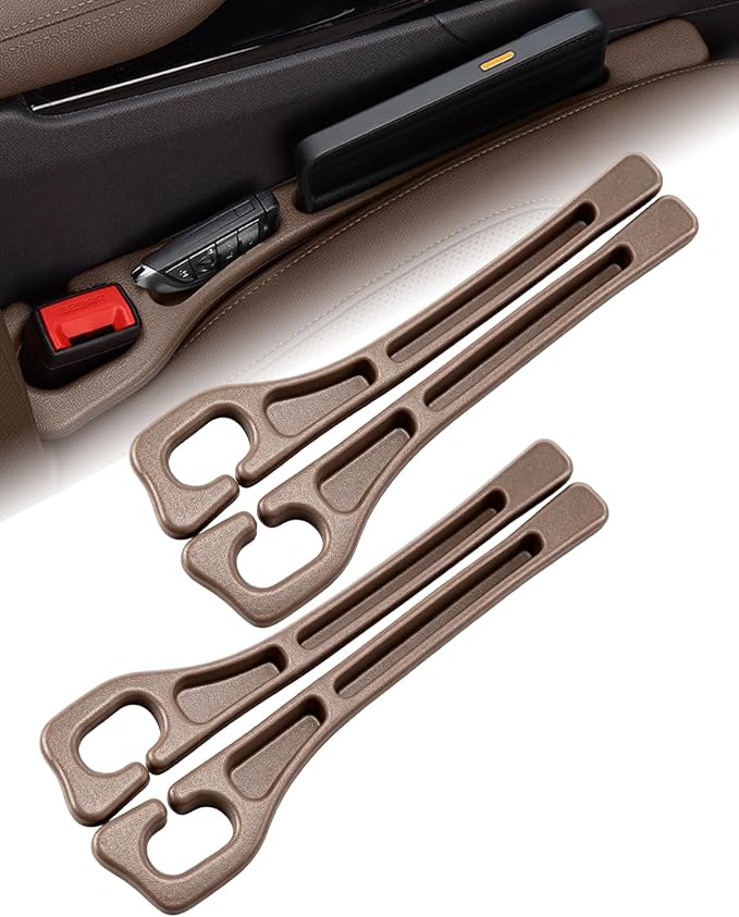 Seat Gap Filler with Storage, Universal Seat-Gap Filler, Double-Slot Organizer by Unknown
