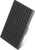 MaxGear Stainless Steel Business Card Holder, Slim Card Case, Buckle Closure by MaxGear