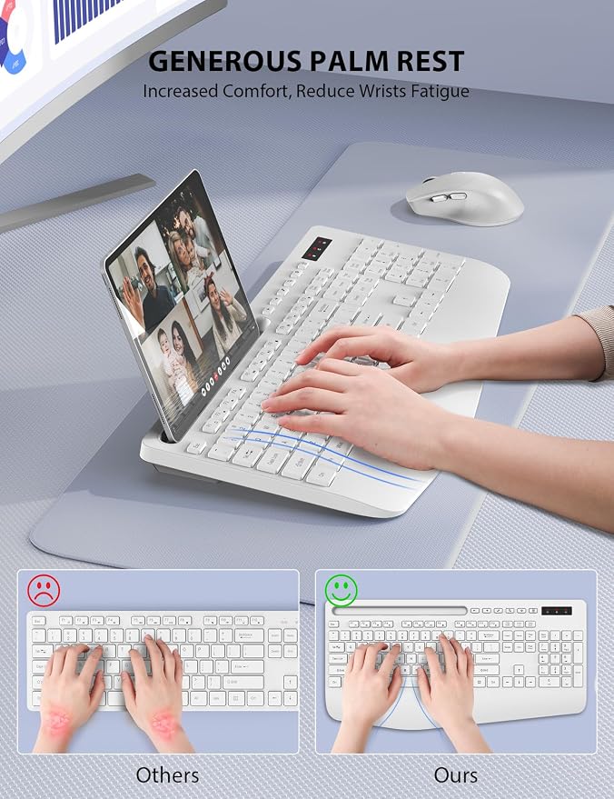 Wireless Keyboard and Mouse Combo - Image 3