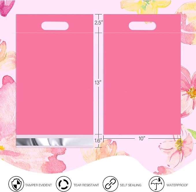 Poly Mailers 10x13 inch 100 Pcs, Upgrade Design Tamper Proof Mailers Poly Bags - Image 2