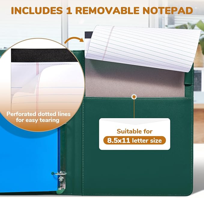 JoyCat 3 Ring Binder Clipboard - Image 6
