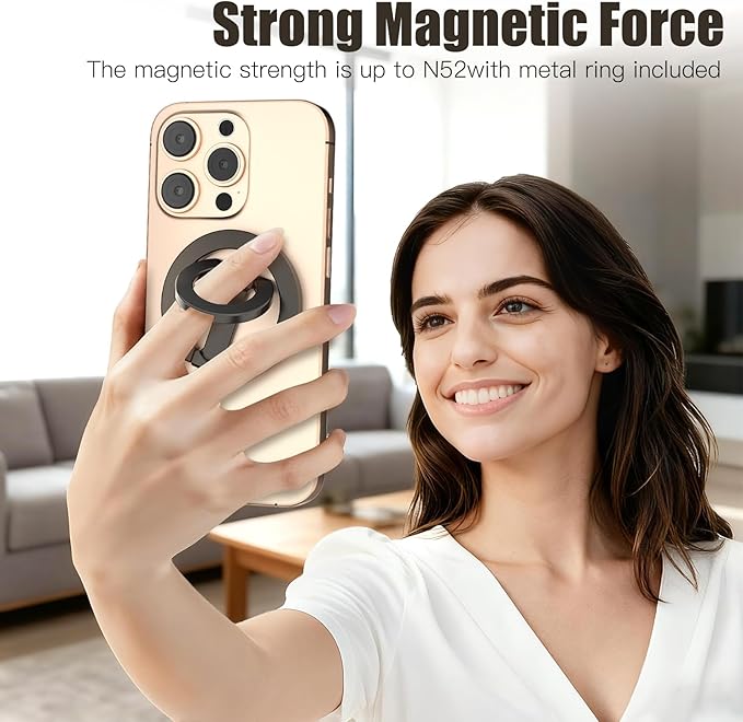Magnetic Phone Ring for MagSafe Grip Mag Safe Accessory for iPhone - Image 2