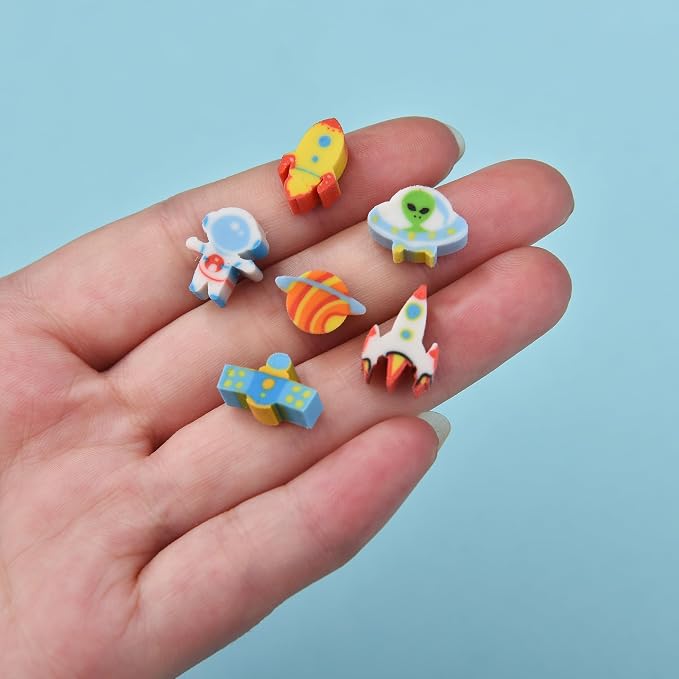 300PCS Mini Cute Pencil Erasers - Image 4