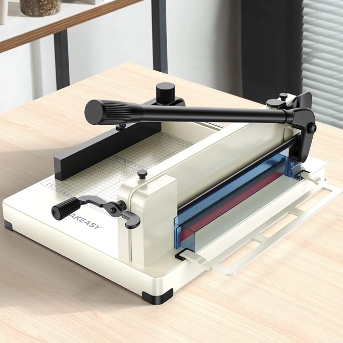 MAKEASY Paper Cutter 12 Inch, Heavy Duty Paper Cutter by MAKEASY