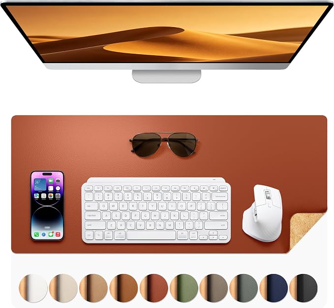 Aothia Dual-Sided Desk Pad by AothiaSimpleNaturalUnique