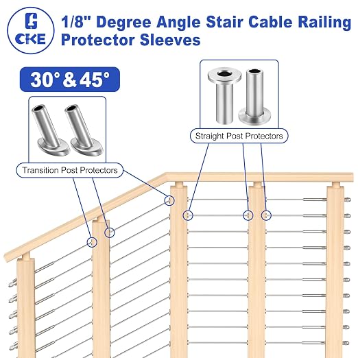 CKE 200 Pack T316 Stainless Steel Protector Sleeves - Image 4