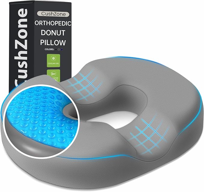 Donut Pillow Seat Cushion by CushZone