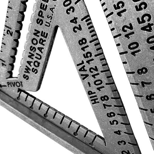 Swanson Speed Square Pro 7" | Made in the USA innovative rafter square - Image 8