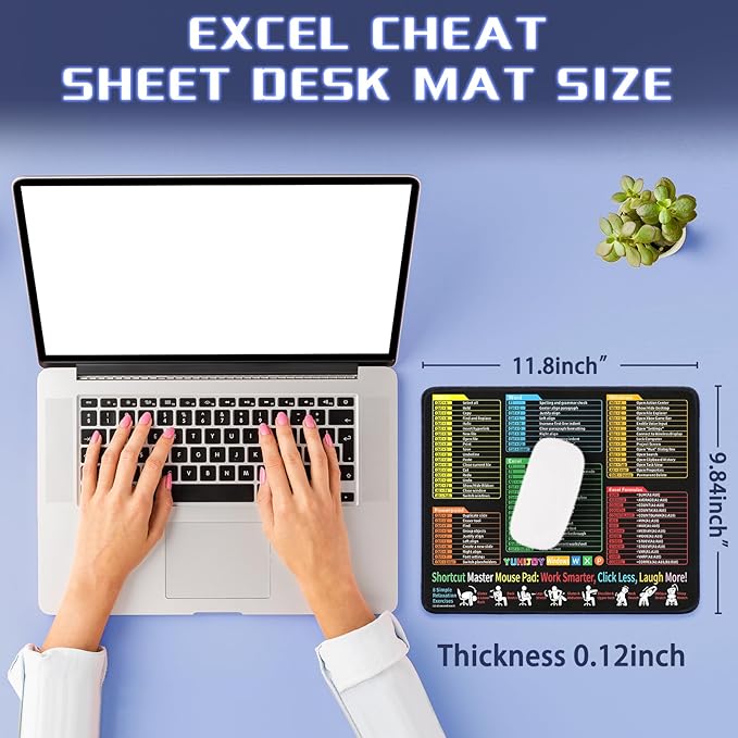 Excel Cheat Sheet Desk Pad - Image 5