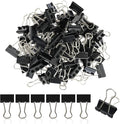 50 Pcs Small Binder Clips for Paperwork, Bookmark and Cable Management by DUIJINYU