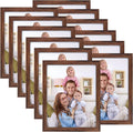 Giftgarden 8x10 Picture Frame Brown Set of 12 by Giftgarden