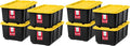 IRIS USA 8-Pack 27 Gallon Storage Bins by IRISUSA