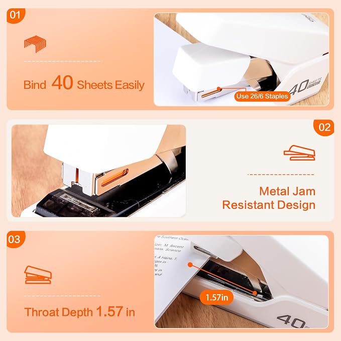 Deli Stapler, Effortless Staplers - Image 6