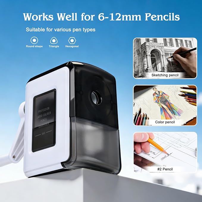Manual Pencil Sharpener Hand Crank Pencil sharpeners - Image 3