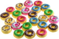 Donut Erasers for Kids, 24 Pieces 3D Cute Food Puzzle Mini Eraser, Cool Fun by DOMG