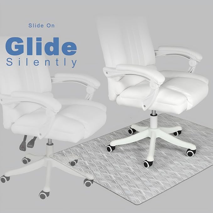 Chair Mat for Hardwood & Tile Floor, Anti Slip, Floor Protector for Home Office - Image 5