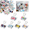 Juvale 40-Pack Small Floral Binder Clips by Juvale