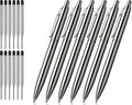 ChaoQ 6 Pcs Retractable Metal Ballpoint Pens, by ChaoQ