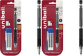 UNI uniball Kuru Toga Elite Mechanical Pencil Starter Kit, HB #2, Gun Metal by uni-ball