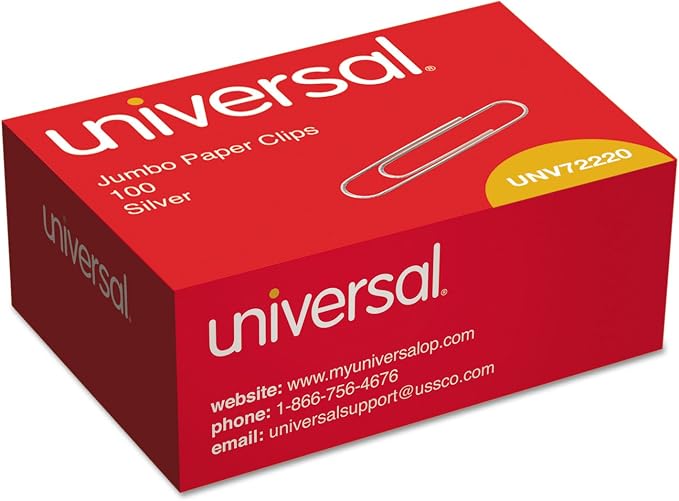 UNV72220 - Smooth Paper Clips by Universal