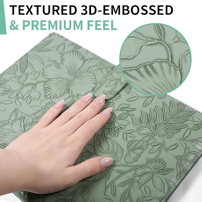 Professional Portfolio Binder, Faux Leather Portfolio Folder Binder, Legal Pad - Image 4