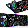XXL Mouse Pad with Phone Holder by miroddi