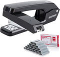 Deli/EZWORK Swing-Arm Swivel Stapler, 25 Sheets Capacity, 360 Degree Rotate by EZWORK