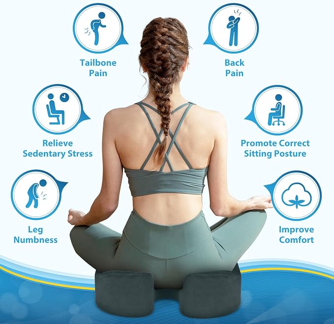 BlissTrends Seat Cushion, Thick Memory Foam Cushions - Image 5