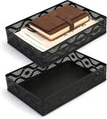 Desk Drawer Organizer, A4 Large Metal Mesh Desk Organizer Tray, Carved Hollow by EsOfficce