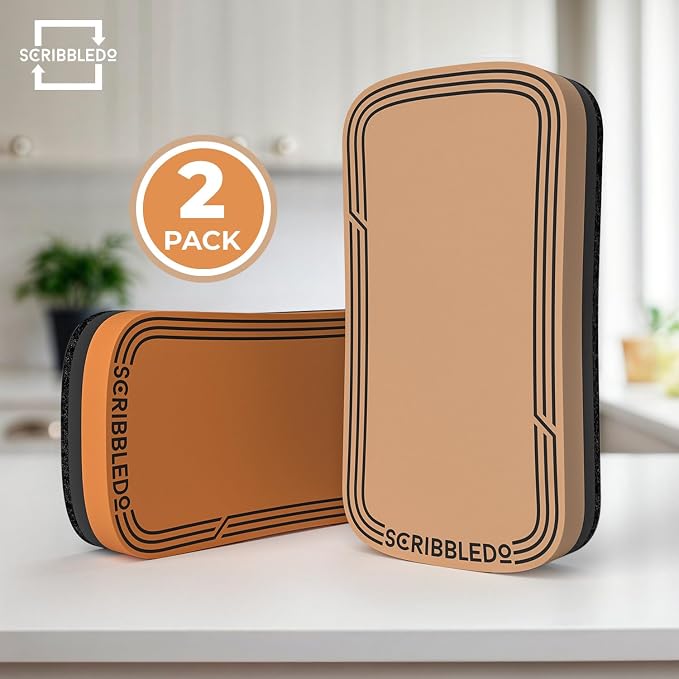 SCRIBBLEDO Boho Magnetic Dry Erase Eraser - Image 2