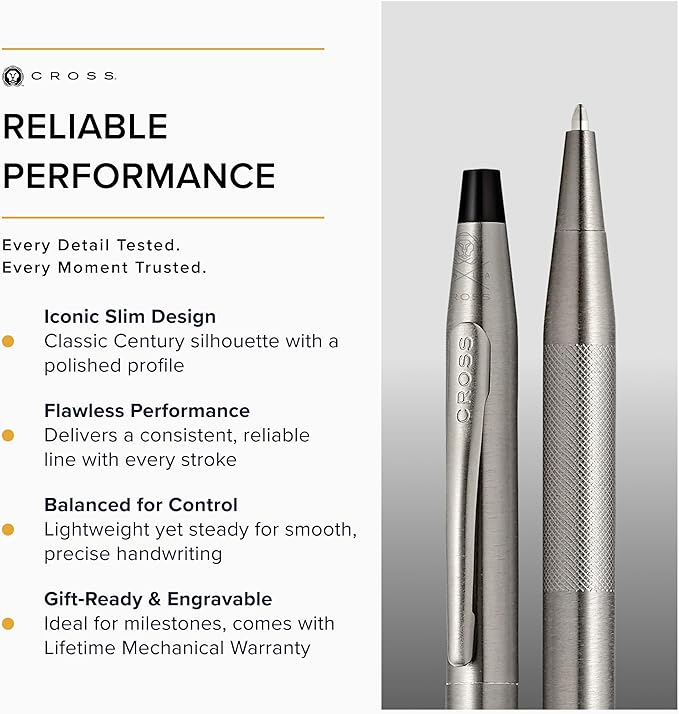 Cross Classic Century Refillable Ballpoint Pen Presented in a Luxury Gift Box - Image 4
