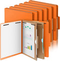 Skyygemm 12 Pcs Classification Folders Letter Size, 2 Pocket Dividers by Skyygemm