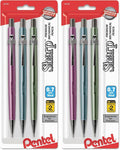 Pentel P207MBP3M1 Sharp Mechanical Drafting Pencil 0.7 mm Assorted Pastel by PentelofAmerica