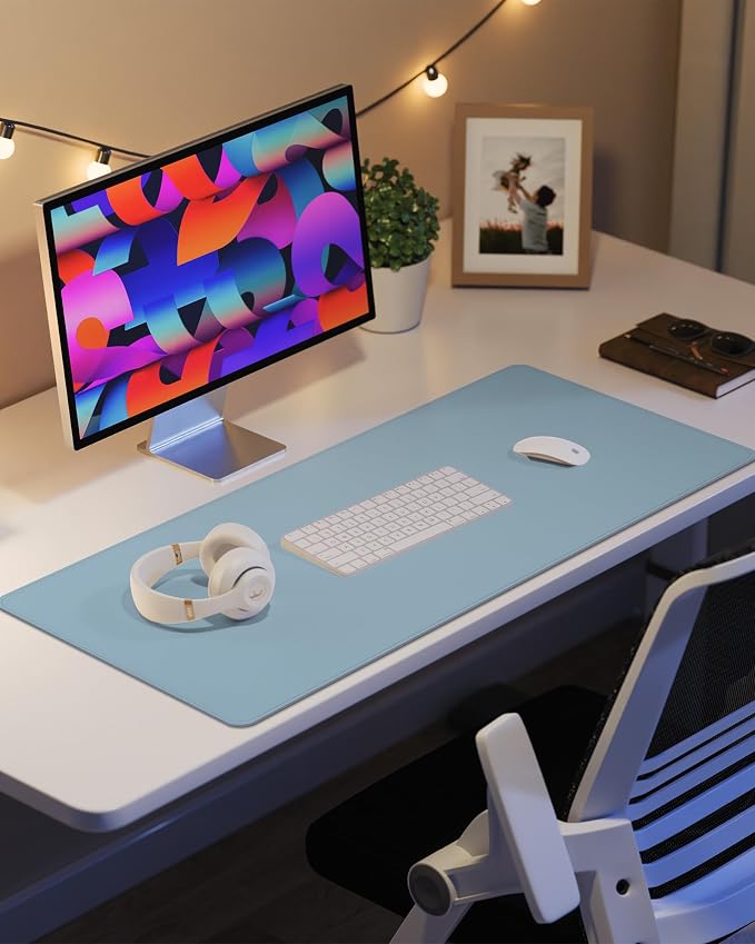 PU Leather Desk Mat Protector - Image 6