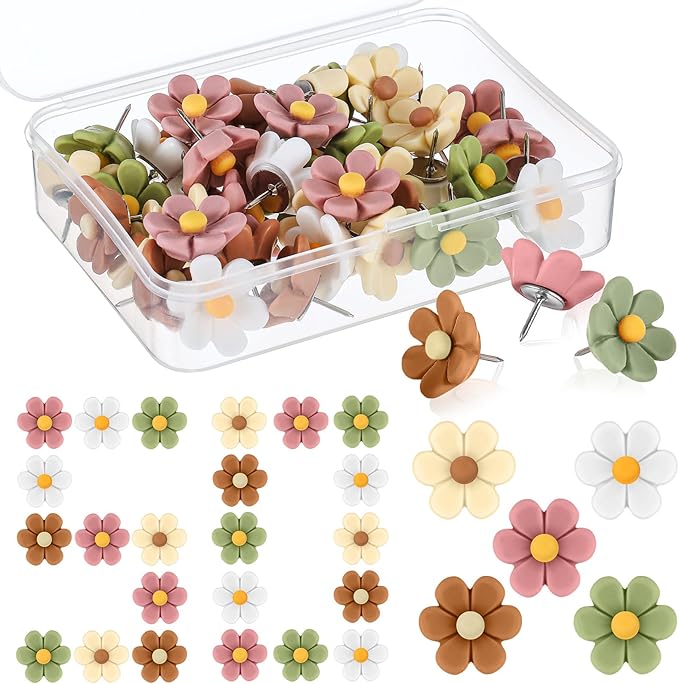 Dispowreath 50 Pcs Flower Push Pins by Dispowreath