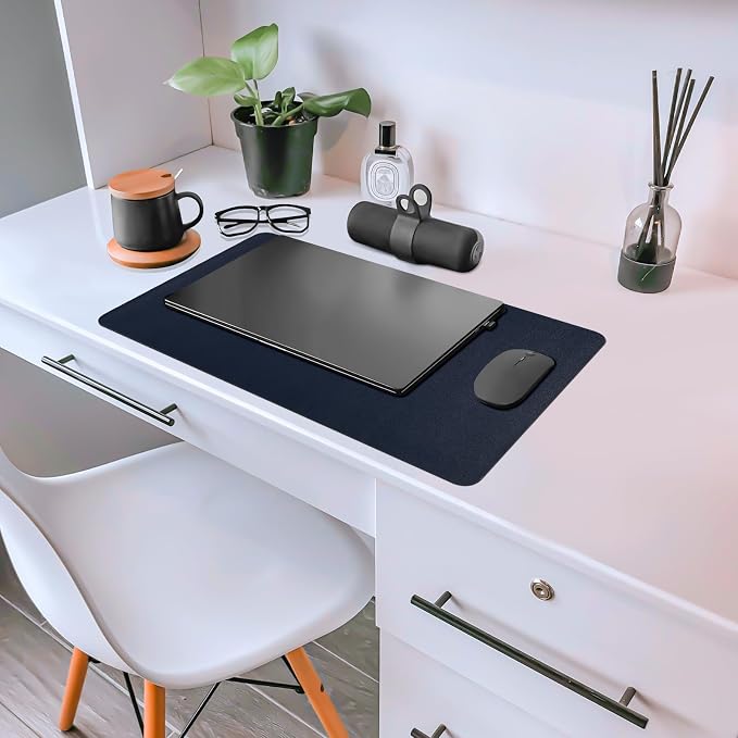 Desk Pad Mat, Computer Mouse Pad Non-Slip, Waterproof Keyboard Mats - Image 5