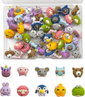 50 Pcs Cute Animal Push Pins by Kesvila