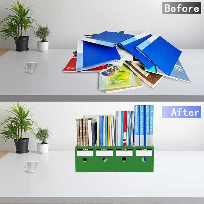 Limitliho 2 Pack Cardboard File Storage Box - Image 5