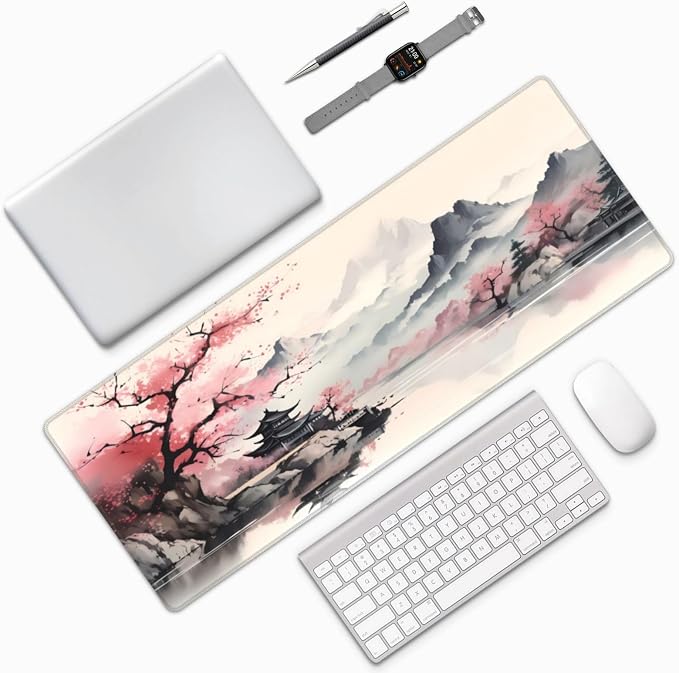Gaming Mouse Pad Desk Pad, Extended Big Mouse Pad, 31.5x11.8 Inch Long Computer - Image 9