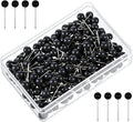 200 PCS Black Push Pins, Small Round Head Map Push Pins by Unknown