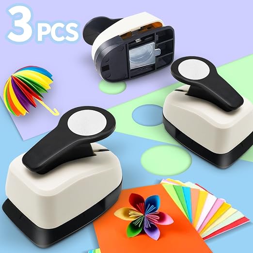 Circle Punch, Circle Hole Punch, Paper Hole Puncher, 1 inch Hole PunchCircle - Image 2