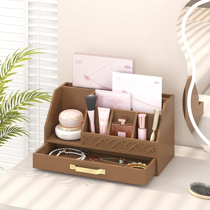 Wisuce Bamboo Mail Organizer Countertop - Image 5