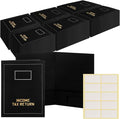 Kisston 300 Pcs Tax Return Folders Bulk 2 Pocket Gold Foil Stamped Income Tax by Kisston