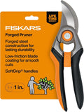 Fiskars Bypass Pruning Shears, Forged Steel Replaceable Blade, SoftGrip Handle by Unknown