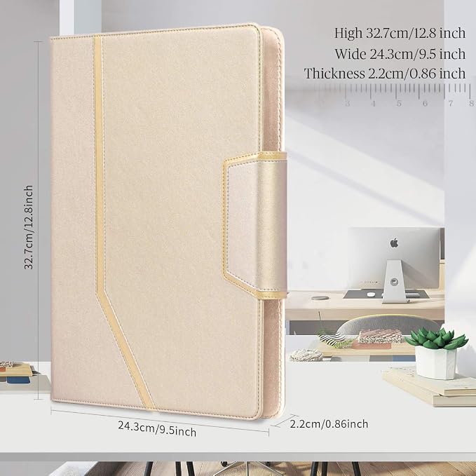 Toplive Padfolio Portfolio Case, Executive Business Padfolio - Image 4